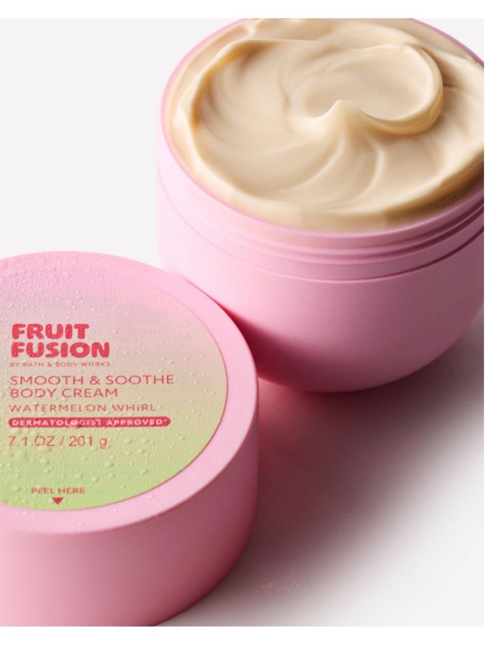 New Bath & Body Works Watermelon Whirl
Smooth & Soothe Body Cream - Picture 2 of 5